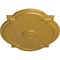 Ekena Millwork Waltz Ceiling Medallion (Fits Canopies up to 4 1/2"), 21 1/4"W x 17 3/8"H x 1"P, Iridescent Gold CM21WAIGS - alternate 2